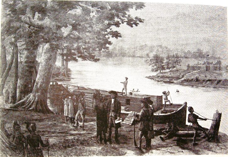 Expansion of a new nation started with trip on Ohio River